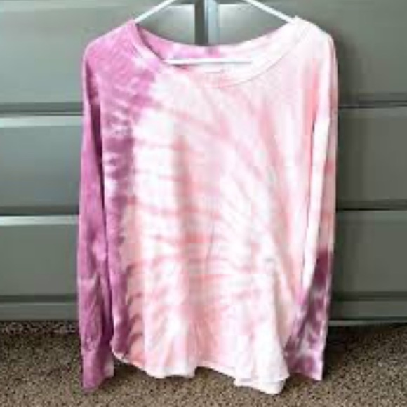 Terra & Sky Tops - ❤️❤️Terra&Sky pink tye dye thermal top women’s 3X